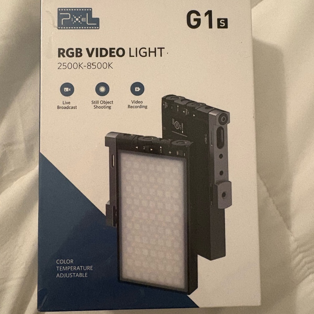 G1s RGB Video Light - Black